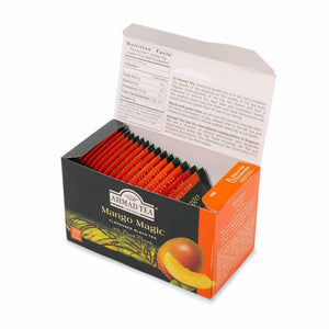 Ahmad Tea Mango Magic Black Tea, 20-Count Boxes (Pack of 6)-Exp.09/15/2023 - USA Shop Center