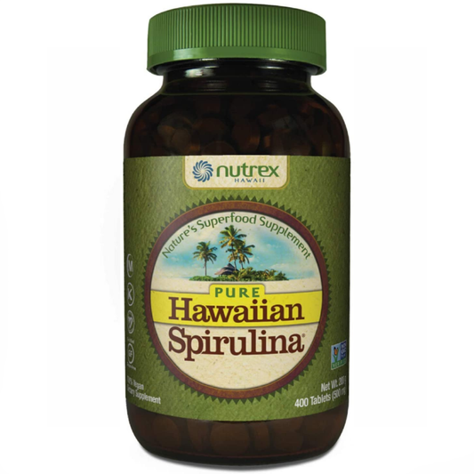 Pure Hawaiian Spirulina-500 mg Tablets 400 Count Exp. 06/2025-usashopcenter.com