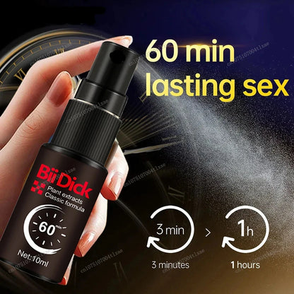 Male Penile Delay spray for External Use Long lasting 60 minutes Anti premature ejaculation Fast Erectile Product for Adults