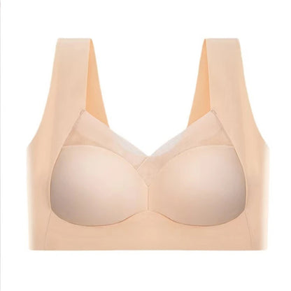 Seamless Women Bras Push Up Sports Brassiere Large Size Top Support Comfortable No Steel Ring Underwear Yoga Fitness Sleep Vest-usashopcenter.com