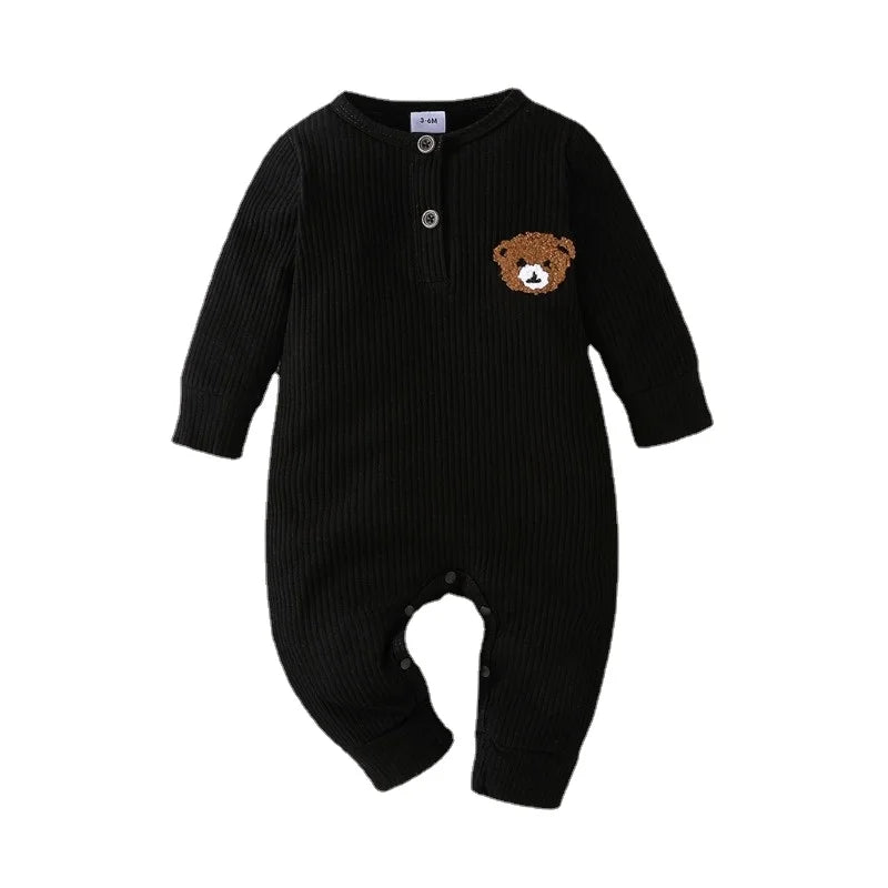 Baby Boy Long Sleeve Infant Romper Toddler Jumpsuit