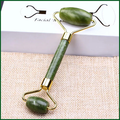 Skin Care Quartz Stone Natural Face Jade Roller Set