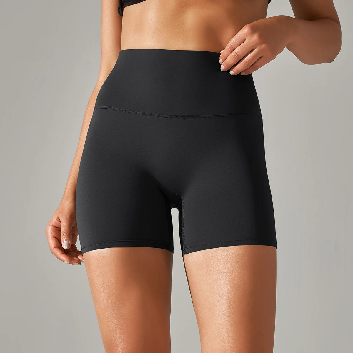 Yoga Shorts Women Fitness Shorts Running Cycling Shorts Breathable Sports Leggings High Waist Summer Workout Gym Shorts-usashopcenter.com