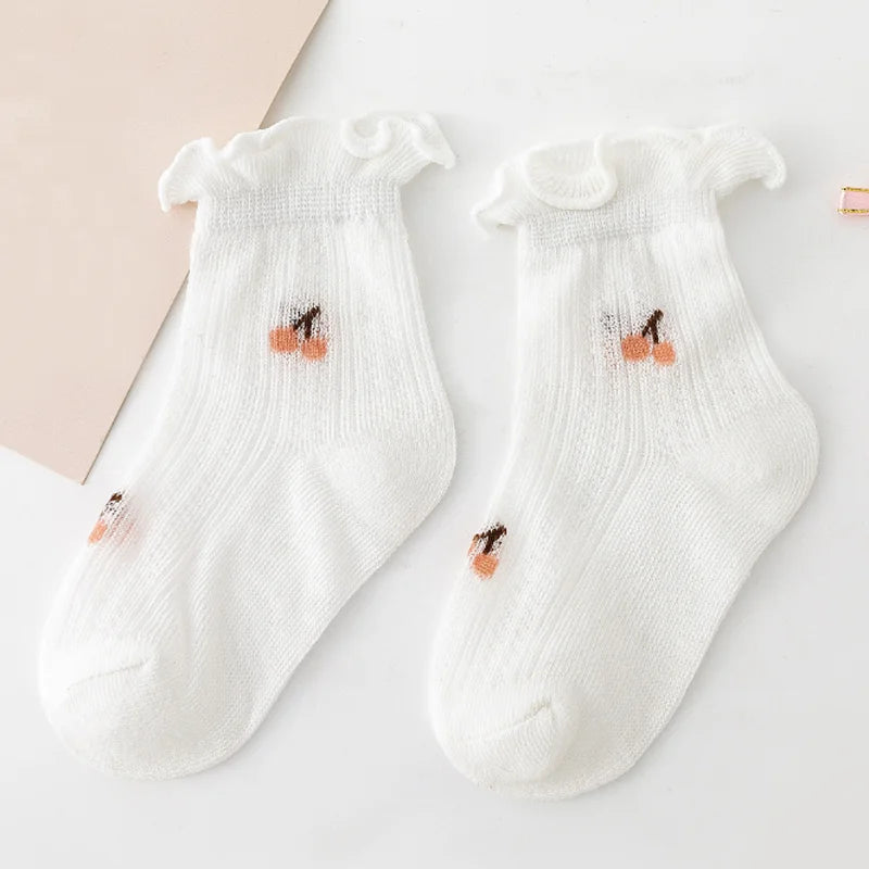 3Pair/lot New Newborn Baby Socks Summer Thin Casual Kids' Baby