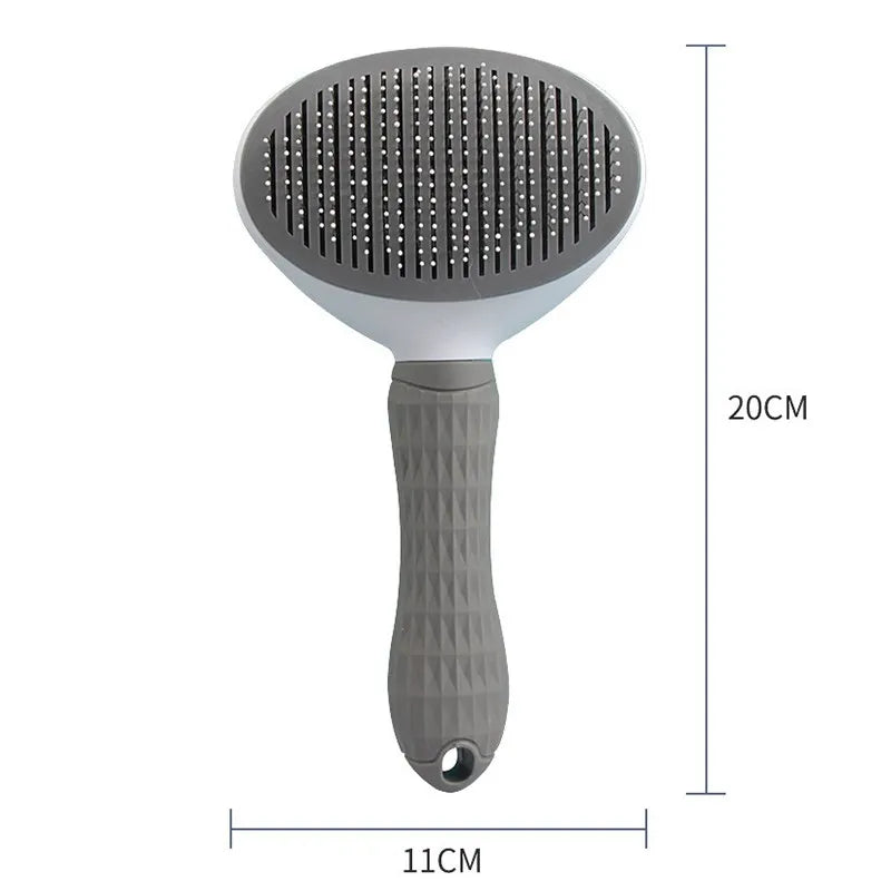 Pet Dog Hair Brush Cat Comb Pet Hair Remover Brush for Dogs Cats Puppy Kitten Grooming Tools Dogs Accessories Pet Supplies-usashopcenter.com