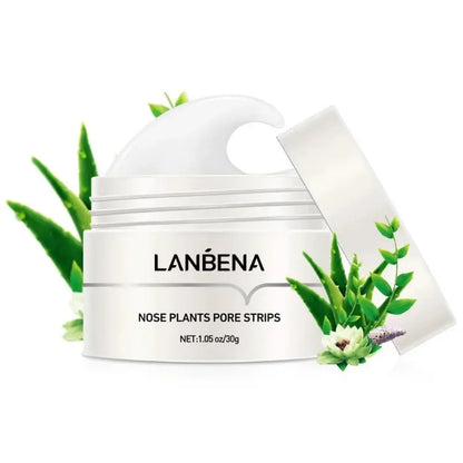 LANBENA Nose Blackhead Remove Mask Nose Strips Remove Blackheads Pores Black Dot Remover Acne Peel Mask Cleaning Patch Skin Care