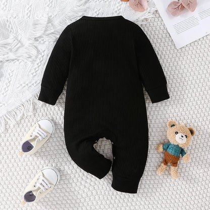 Baby Boy Long Sleeve Infant Romper Toddler Jumpsuit