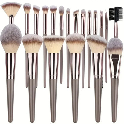 3-20Pcs Makeup Brushes Set