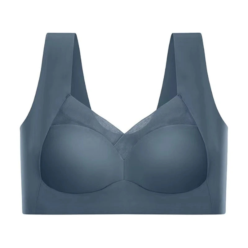 Seamless Women Bras Push Up Sports Brassiere Large Size Top Support Comfortable No Steel Ring Underwear Yoga Fitness Sleep Vest-usashopcenter.com