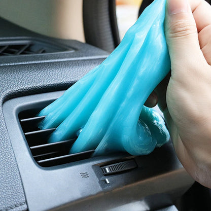 1Pc High Efficiency Dust Remove Gel Car Interior Clean Magic Mud Universal Household Keyboard Desk Cleaning Tool Car Accessories