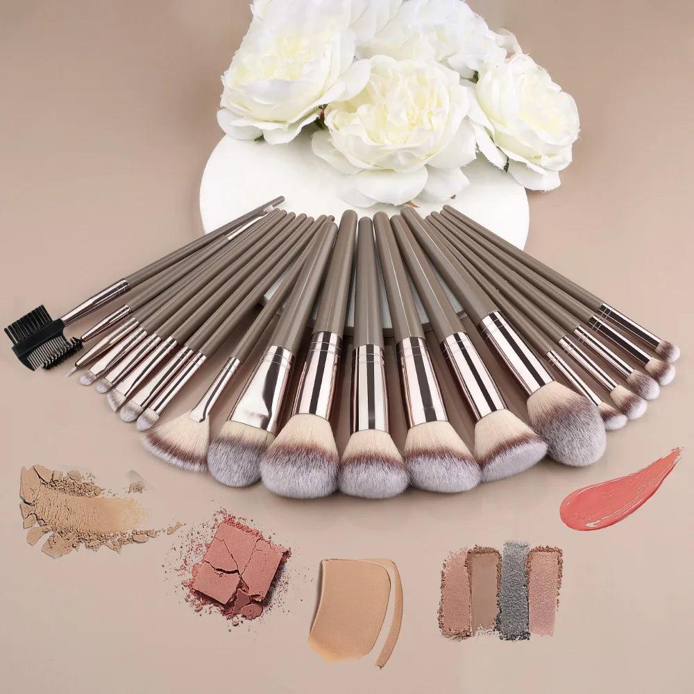 3-20Pcs Makeup Brushes Set