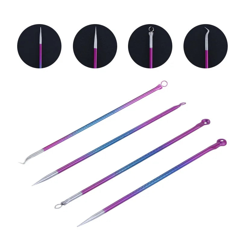 4PCS Acne Blackhead Cleanser Needle-usashopcenter.com