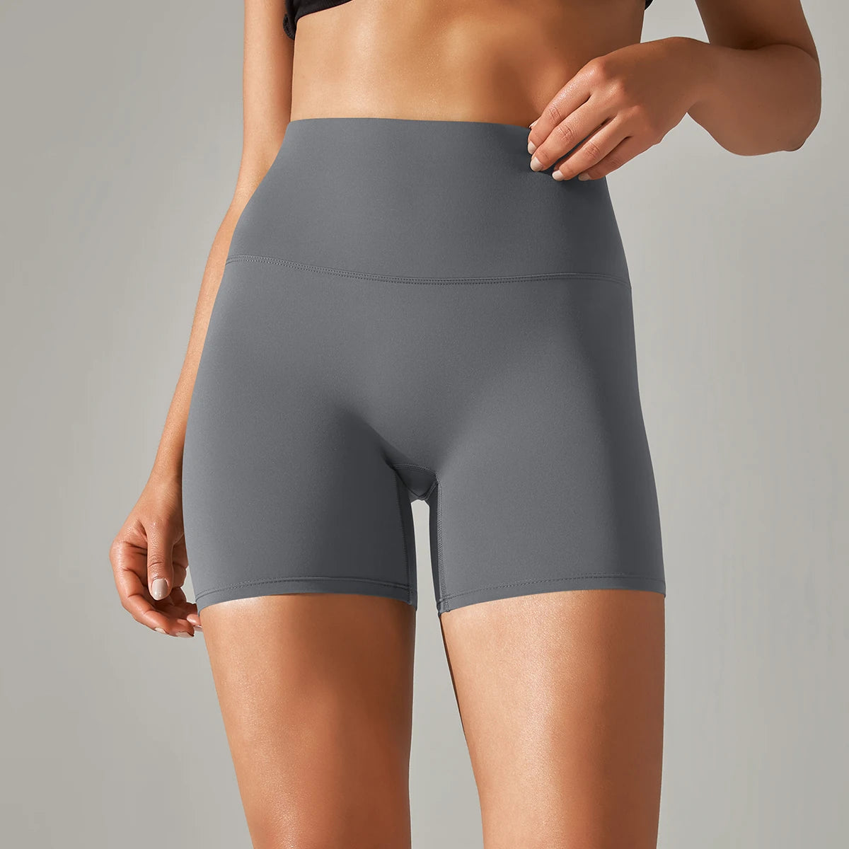 Yoga Shorts Women Fitness Shorts Running Cycling Shorts Breathable Sports Leggings High Waist Summer Workout Gym Shorts-usashopcenter.com