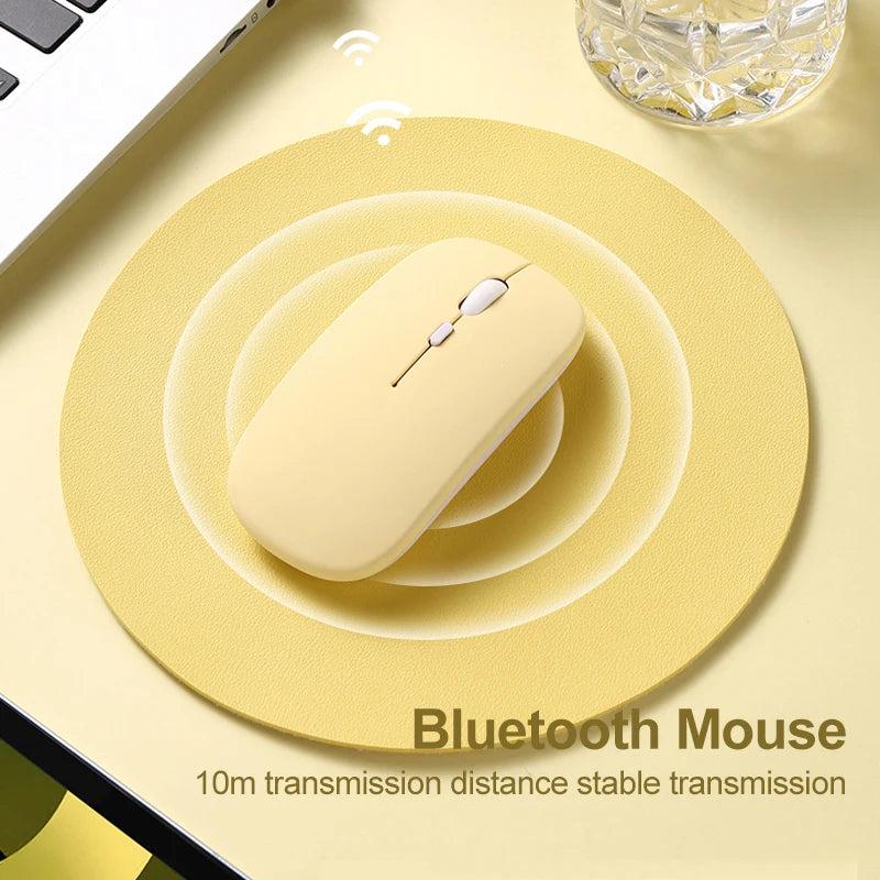 Bluetooth Wireless Mouse For PC Gamer iPad Lpatop Tablet Mobile Phone Gaming Mouse Magic Silent Ergonomic Bluetooth Mouse