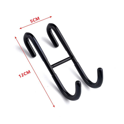 Stainless Steel Over Glass Door Shower Door Back Shower Towel Rack S-Shape Bathroom Bathrobe Hanger Holder Hooks