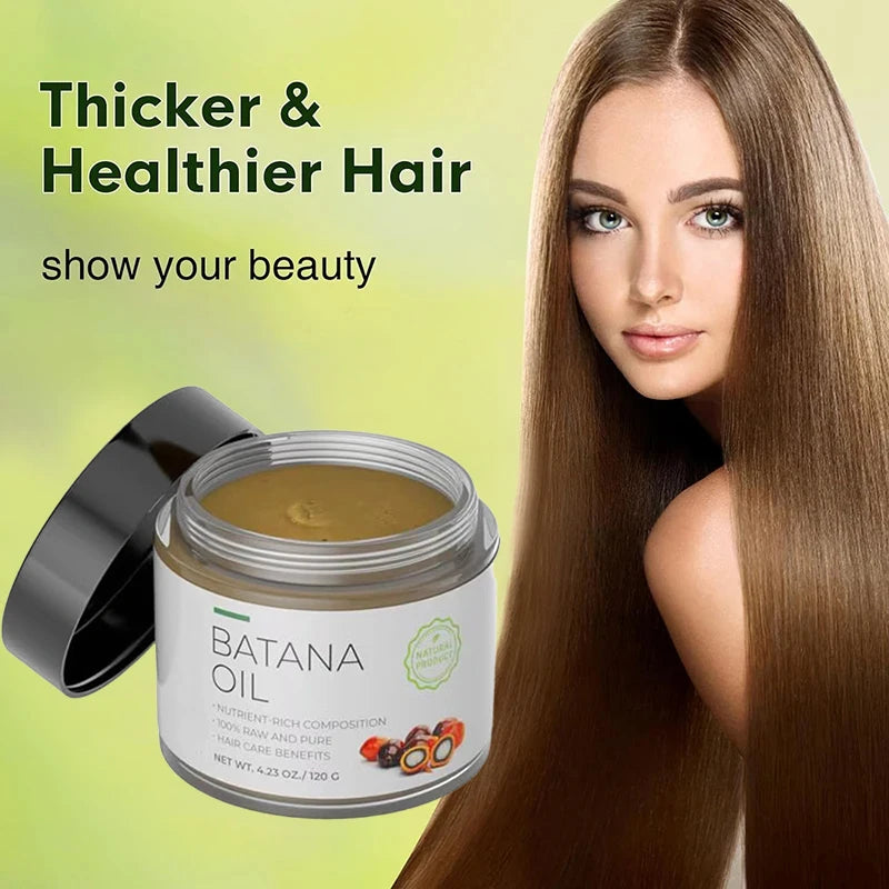 Raw Batana Oil for Hair Growth 100% Natural Can Prevent Hair Loss in Both Men and Women Increase Hair Thickness and Smoothness