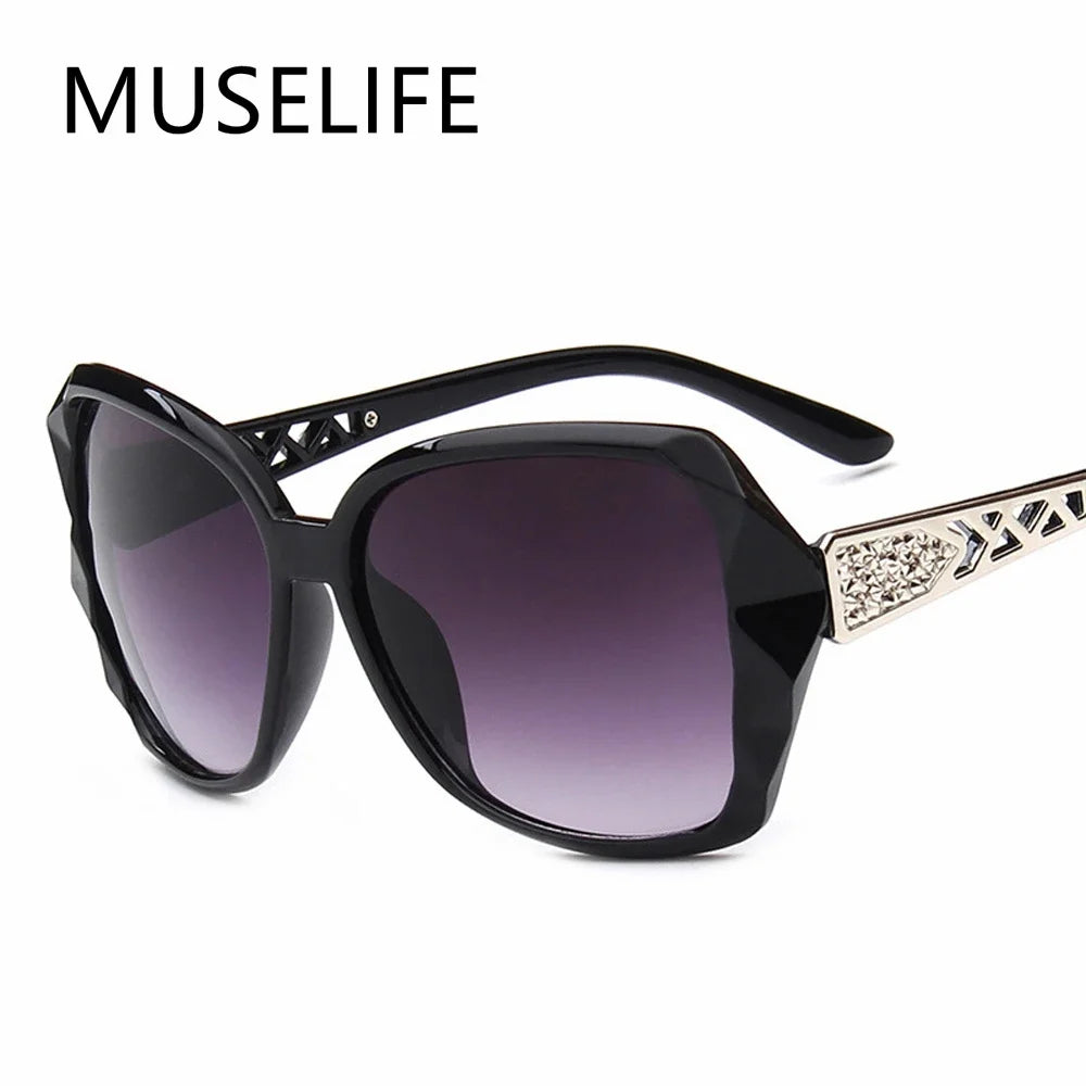 Fashion Square Sunglasses Women Luxury Brand Big Purple Sun Glasses Female Mirror Shades Ladies Oculos De Sol Feminino