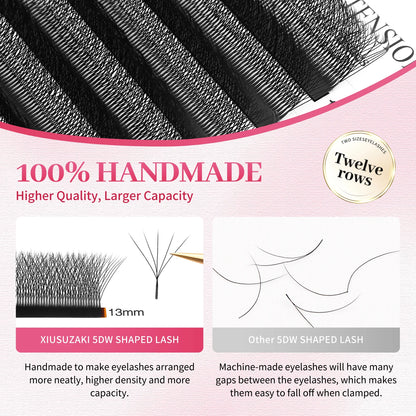 Soft Individual Volume False Lashes Beauty Makeup Tools