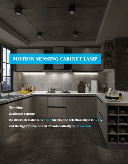 Under Cabinet Motion Sensor Closet Light