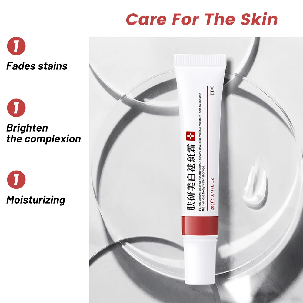 20g Whitening Freckle Cream Remove Dark Spot Cream Anti Freckle and Aging Cream Fade Pigmentation Melasma Brighten Serum Skin-usashopcenter.com