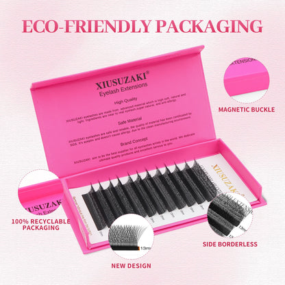 Soft Individual Volume False Lashes Beauty Makeup Tools