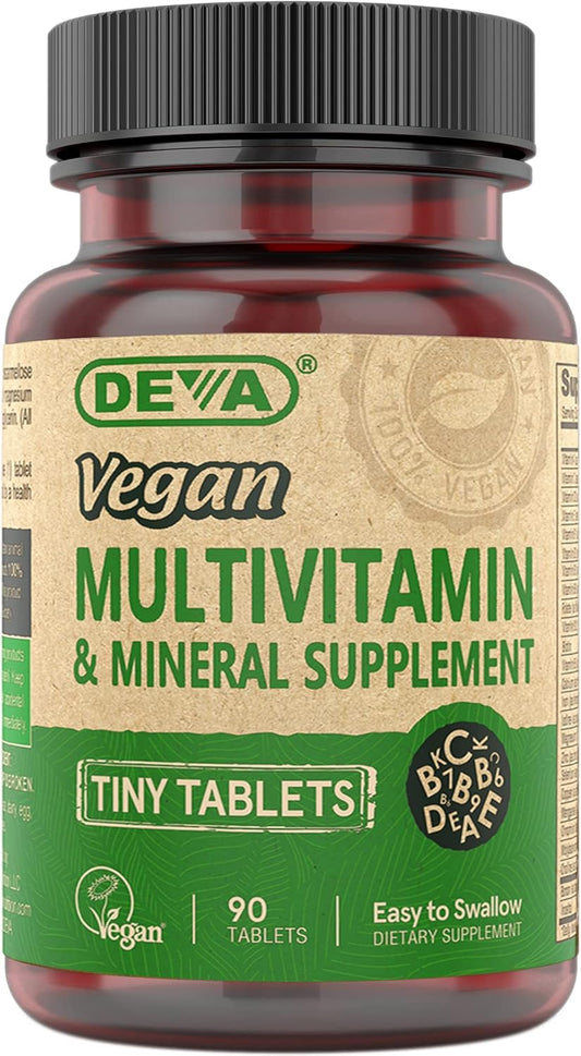 Deva Vegan Tiny Tablets Multi Vitamin 90 Tablet-usashopcenter.com