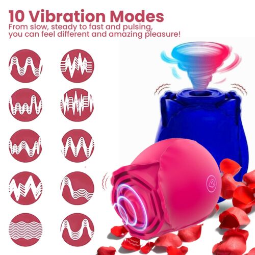 Rose Vibrator Toys for Women-usashopcenter.com