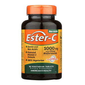 American Health Ester C with Citrus Bioflavonoids 1000 mg- 90 Veg Exp 5/2024