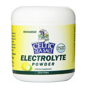 Electrolyte Powder Drink Mix by CELTIC SEA SALT, 4.2 oz Exp.12/2023