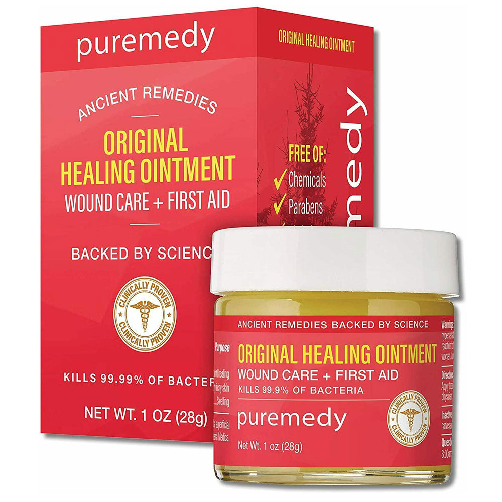 Puremedy Original Healing Ointment (1oz) First Aid + Wound Care Exp: 04/2024