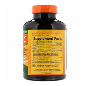 American Health Ester C with Citrus Bioflavonoids 1000 mg 180 Tablets VITAMIN C